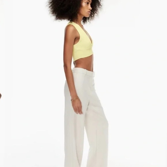 Aritzia Babaton Sculpt Knit Deep V Tank - Picture 3 of 6